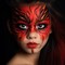 Professional Face Body Paint Oil 12 Colors Halloween Art Party Fancy Make Up Set with 10 Blue Brushes,Light